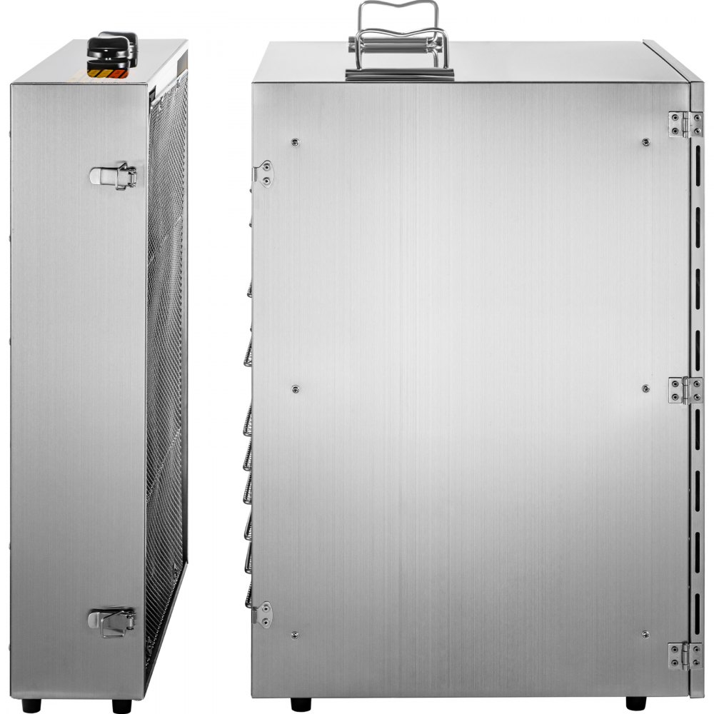 Vevor Edelstahl Dörrautomat Dehydrator 16 Tabletts Dörrgerät Obsttrockner 1500w