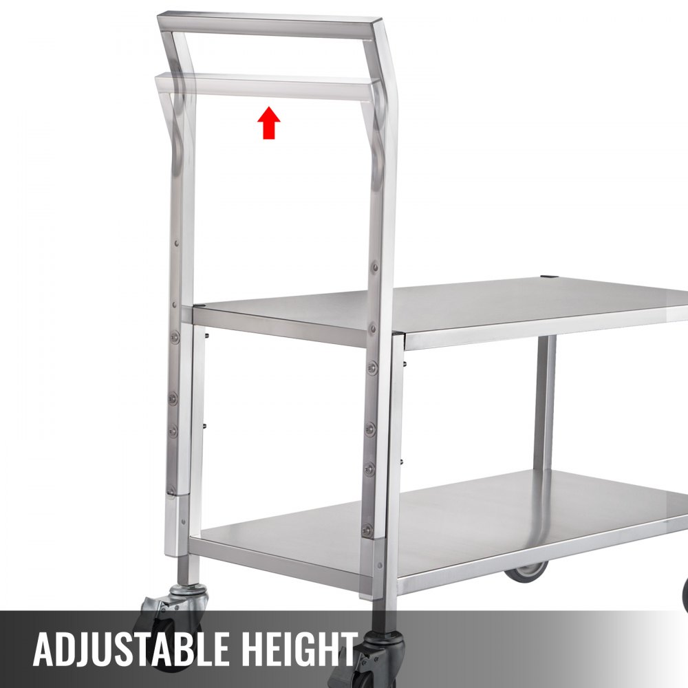 Vevor Deckel Behälter Und Zutatenbehälter Mit Rollwagen Für Mehl Reis Gewürze