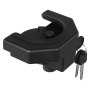 VEVOR Trailer Hitch Lock Kit, Compatible with 58.7 mm Couplers, Heavy-Duty Anti-Theft Trailer Ball Lock with 3 Keys & Padlock, Prying-Resistant & Impact-Resistant, Fits for RVs, Boats, Trailers