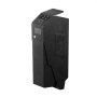 VEVOR Waffentresor Pistolentresor mit Fingerabdruck/Passwort (6-stellige Tastatur)/Schlüssel, Waffensafe Waffenkofferbox mit LED für 1 Pistole & Magazin, 190 x 98 x 425 mm Waffenbox für Nachttisch