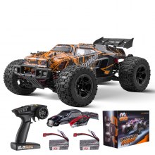 VEVOR Ferngesteuertes Auto, Maßstab 1:10, RC-Auto, All-Terrain-4WD-Offroad-Truck mit 45° Wheelie & einstellbarer Geschwindigkeit, 50 km/h-RC-Rennauto-Spielzeug, Ideal für Kinder ab 8 Jahren, IPX4