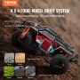 VEVOR Ferngesteuertes Auto RC Auto 1:10 All Terrain 4WD Offroad Truck 38x27x14cm