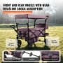 VEVOR Bollerwagen Handwagen Strandwagen Transportwagen 25kg dunkelviolett