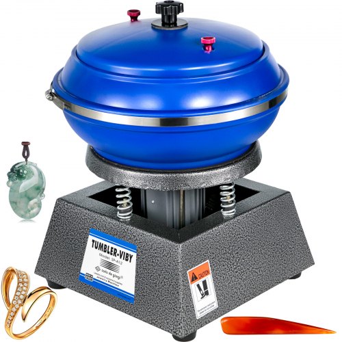 Poliertrommel 6 Liter Polierbecher Polieren Vibrations Becher Vibrationspolieren