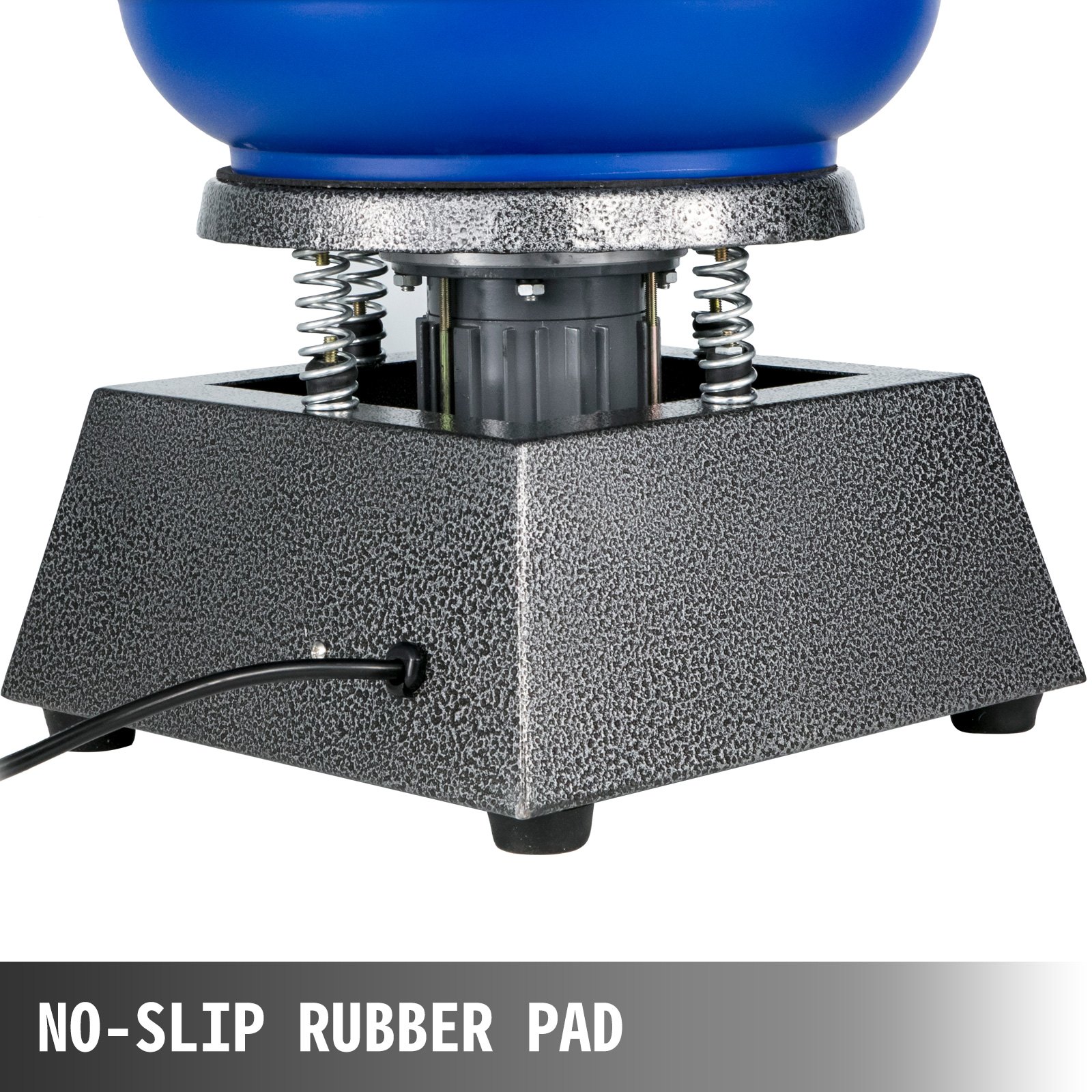 Poliertrommel 6 Liter Polierbecher Polieren Vibrations Becher Vibrationspolieren