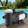 VEVOR 2 PS Aufstellpoolpumpe, 220 V-240 V, 1450/2860 U/min Doppelgeschwindigkeitspumpe 1800 W, 33000 l/h max. Durchfluss, leistungsstarke Pumpe, energiesparende Schwimmbadpumpe für Aufstellpools, CE-Zertifizierung