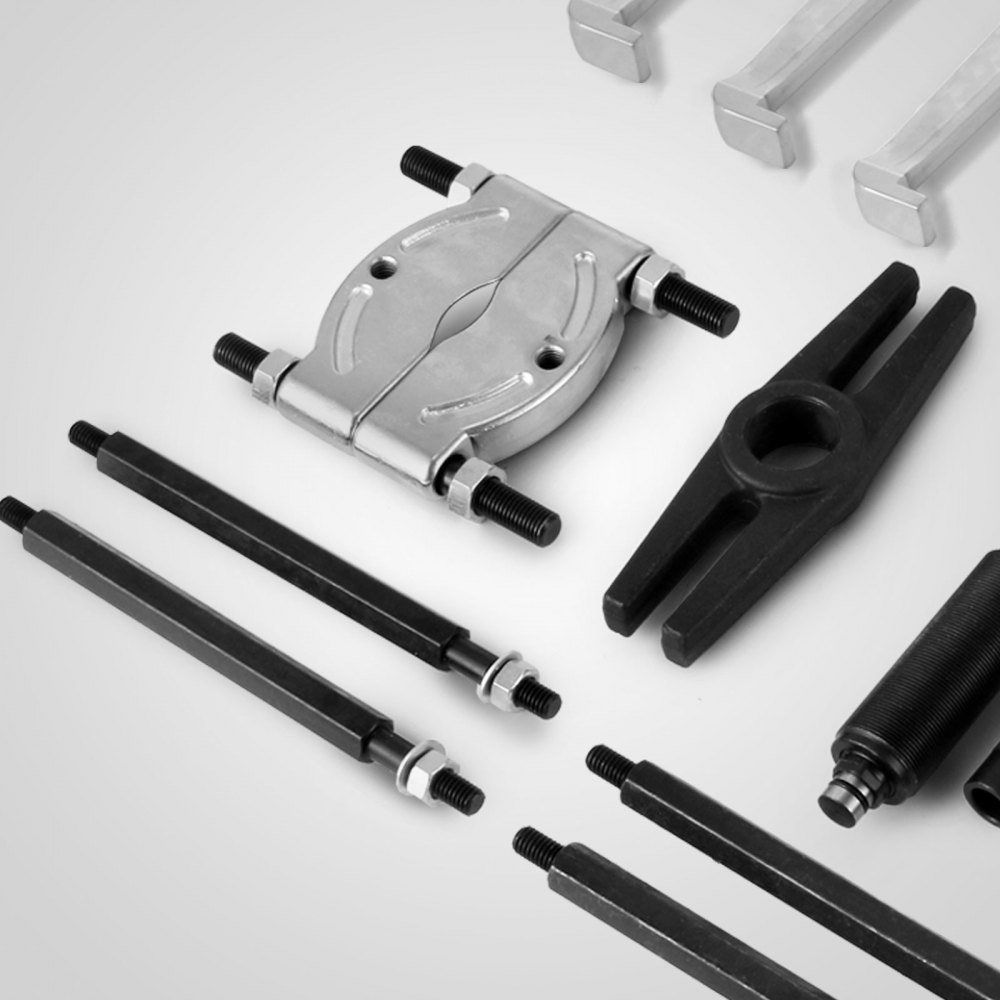 Hydraulischer Abzieher Satz 10 To. 22-tlg. Set Abziehersatz 7729