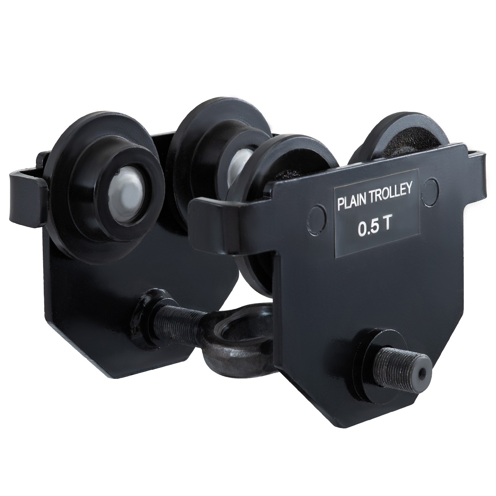 Laufkatze Handfahrwerk 0,5t Kranhub Verstellbar Handkurbel Hallenkran