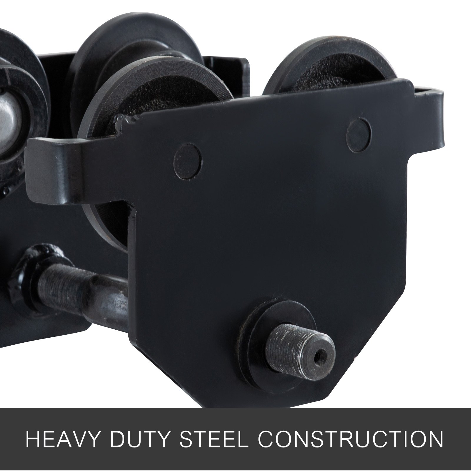 Laufkatze Handfahrwerk 0,5t Kranhub Verstellbar Handkurbel Hallenkran