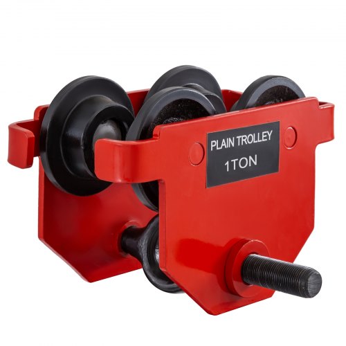 Laufkatze Rollfahrwerk Handfahrwerk Schiebefahrwerk Seilwinde 75mm-130mm 1000kg