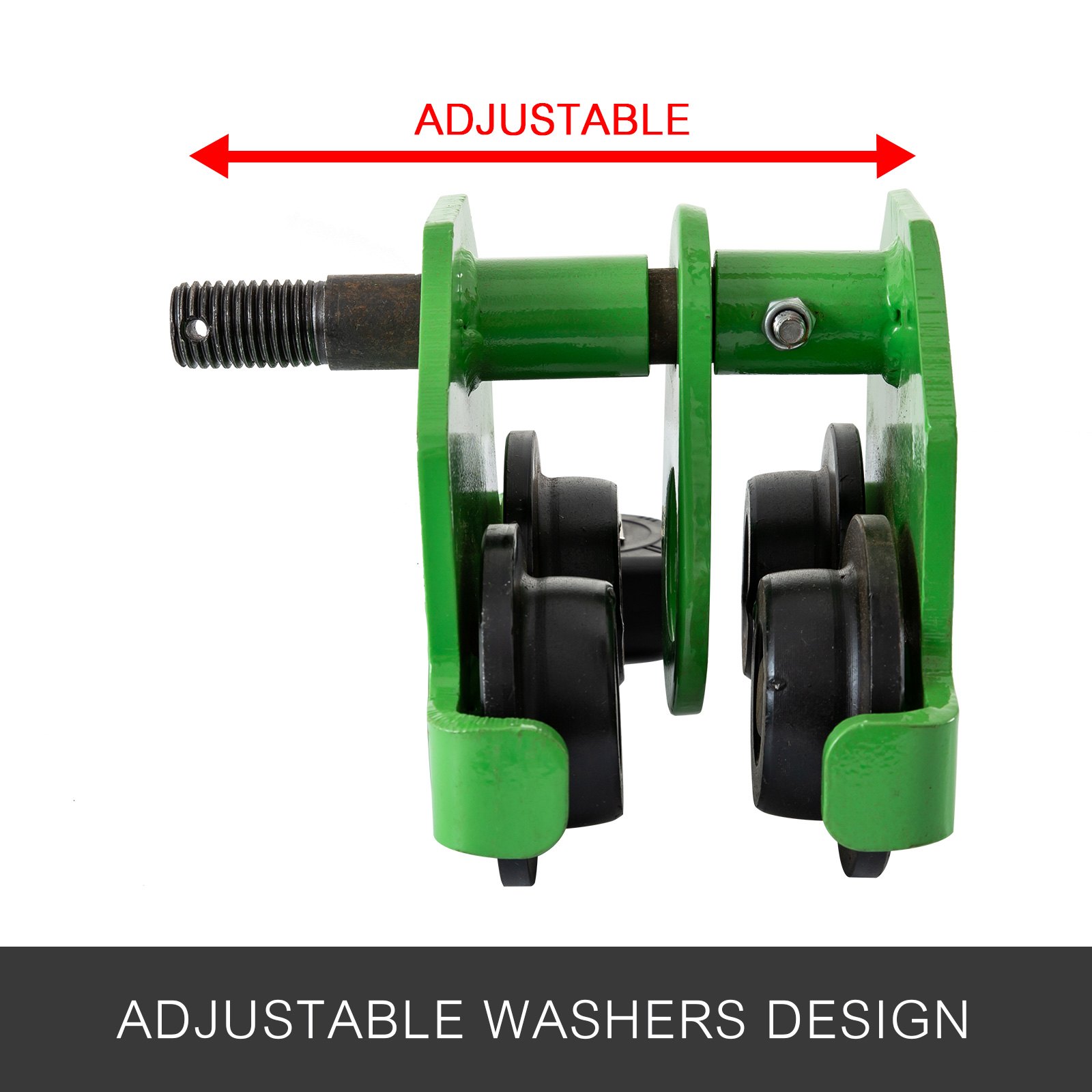 Laufkatze Handfahrwerk 1t / 2200lb Hebemaschine I-träger Push Beam Trolley