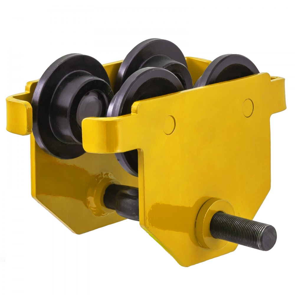 Rollfahrwerk Krankatze Laufkatze Handfahrwerk 2.000 Kg Flanschbereich 90-165mm