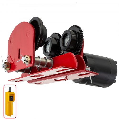 Laufkatze Handfahrwerk Elektrisch 1102lbs Langlebig Einstellbar Schwerlast