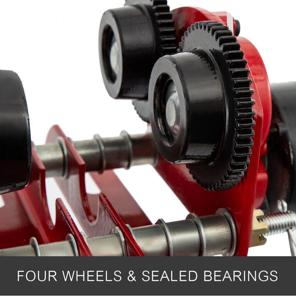 Laufkatze Handfahrwerk Elektrisch 1102lbs Langlebig Einstellbar Schwerlast