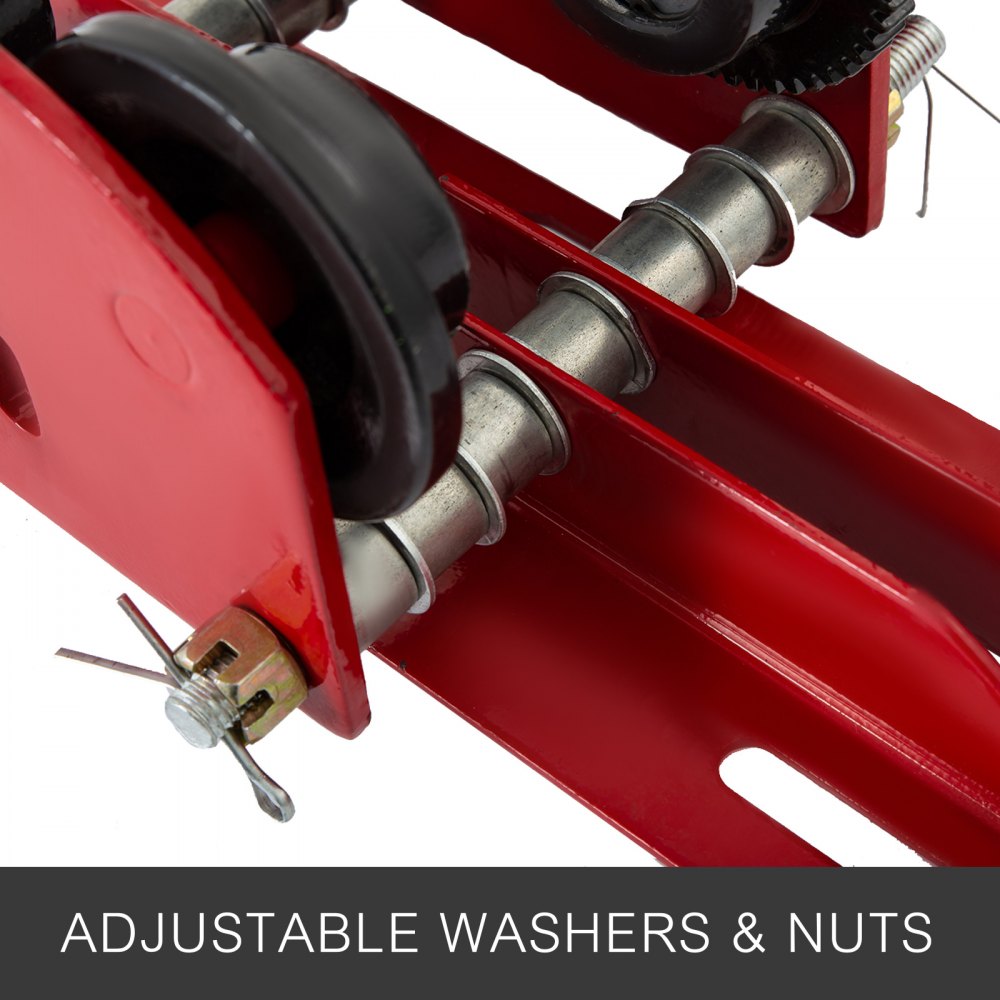 Laufkatze Handfahrwerk Elektrisch 1102lbs Langlebig Einstellbar Schwerlast