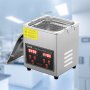 VEVOR Ultraschallreiniger Ultraschall Edelstahl-Reinigungsgerät 150 W, 2 L Ultraschallreinigungsgerät mit digitaler Anzeige 0-30 Min, Reinigung Ultraschall für Schmuck, Brillen, Uhren usw.