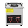 VEVOR Ultraschallreiniger Ultraschall Edelstahl-Reinigungsgerät 150 W, 2 L Ultraschallreinigungsgerät mit digitaler Anzeige 0-30 Min, Reinigung Ultraschall für Schmuck, Brillen, Uhren usw.