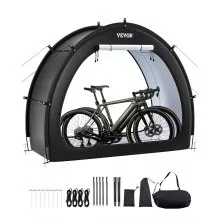 VEVOR Fahrradzelt Fahhrradgarage Fahrradschuppe 1-2 Fahrräder 1706x2011x792mm