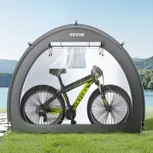 VEVOR Fahrradzelt Fahhrradgarage Fahrradschuppe 4-5 Fahrräder 1706x2133x1524mm