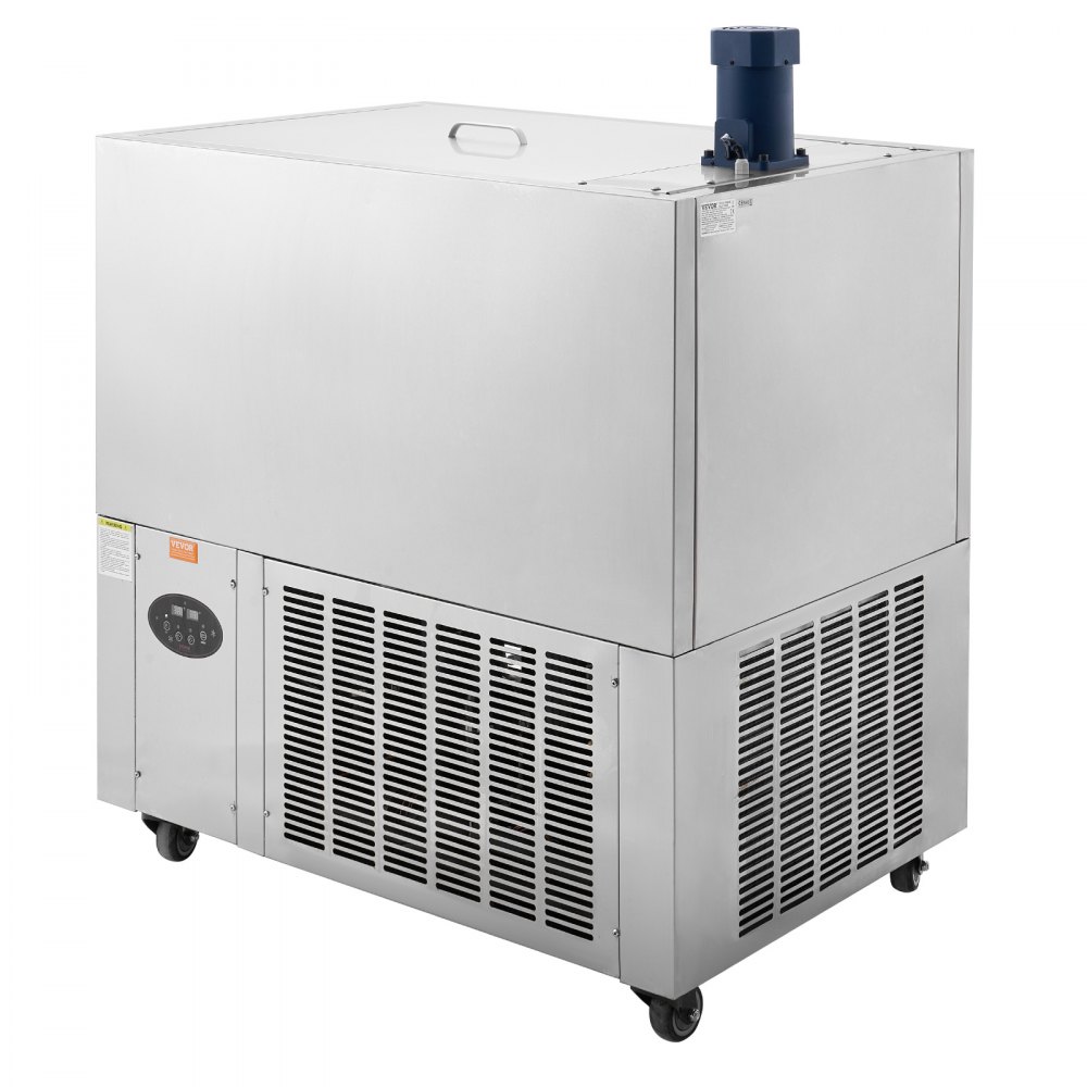 VEVOR Kommerzielle Eismaschine, 4 Formen-Set 120-teiliges Eis am Stiel-Maschine, Eislutscher-Maker aus Edelstahl, Eisstäbchen-Eismaschine für Bars, Cafés, Milchtee-Läden (30 Teile/Form-Set)