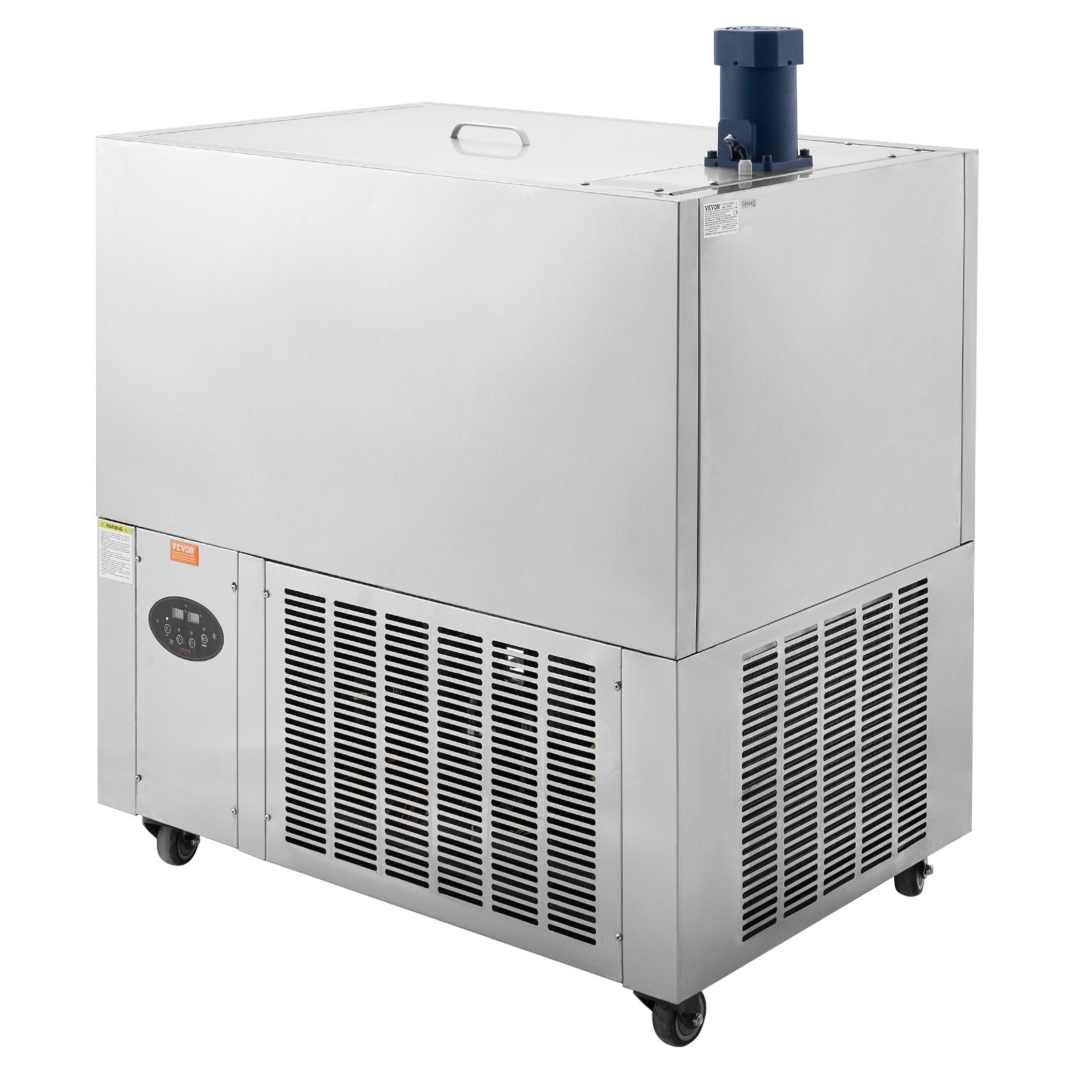 VEVOR Kommerzielle Eismaschine, 4 Formen-Set 120-teiliges Eis am Stiel-Maschine, Eislutscher-Maker aus Edelstahl, Eisstäbchen-Eismaschine für Bars, Cafés, Milchtee-Läden (30 Teile/Form-Set)