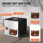 VEVOR Lichtbox für Fotostudios, 16 x 16 Zoll, 3000–5600 K, einstellbare 3 Farbtemperaturen, professionelles Aufnahmezelt-Set mit 120 LEDs, 6 doppelseitigen Farbhintergründen, hoher CRI ≥ 95 für kleine Produkte