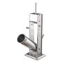 VEVOR Manual Sausage Stuffer 15 lbs/ 7L Vertical Meat Maker Stainless Steel, for Home Camping Outdoor Grill BBQ, Dual-Speed Meat Stuffer, Professional Heavy Duty Sausage Filler Kit, 4 Filling Tubes