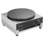 VEVOR Electric Crepe Maker, 16-Inch Commercial Crepe Machine, 3000W Flat Plate Crepe Griddle, Nonstick Stainless Steel Pancake Making Machine, Desktop Circular Cereals Pancake Stove with Temp Control