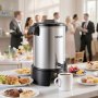 VEVOR Gewerbliche Kaffeemaschine, 30 Tassen, 4,5 l Heißgetränkespender mit tropffreiem Wasserhahn, 1190 W Schnellbrüh-Kaffeemaschine, automatische Temperaturregelung, für Catering, Partys, Kirchen und Restaurants