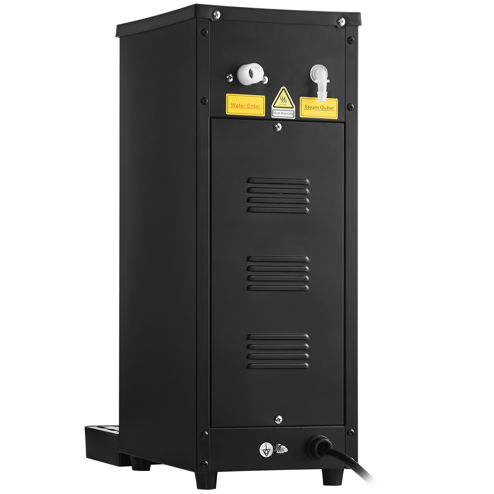 VEVOR Gewerblicher Heißwasserspender 10 L, 1,5 kW Wasserkocher Elektrisch mit Heizrohr aus Edelstahl 316, Stufenweise Schnellaufheizung 50 L/h Heißwasserbereiter für Cafés Teestuben Restaurants Büros