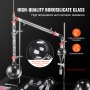 VEVOR Labor-Destillationsset, 3,3-Boro-Laborglas-Destillationsset mit 24- und 40-Verbindungen, 1000-ml-Destillationsgeräte-Set für Ätherische Öle, 29-teiliges Set mit Glaswaren