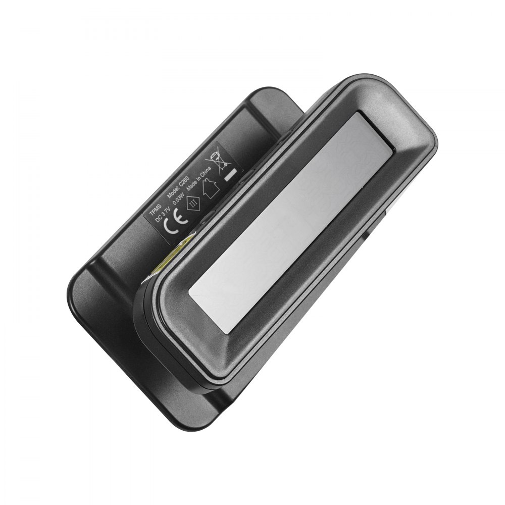 VEVOR Reifendrucküberwachungssystem für Wohnmobile, 7,3–87 psi Anhänger-TPMS, universelles kabelloses Autoalarmsystem, wasserdichtes TPMS-Sensorset mit Solarladung 4 Sensoren 5 Alarmmodi