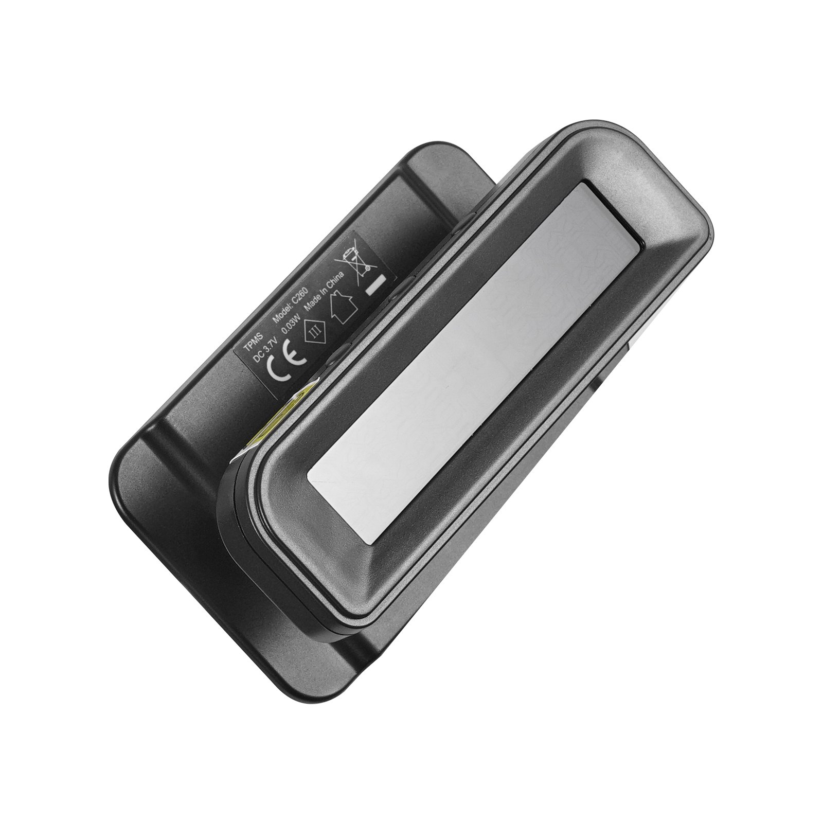 VEVOR Reifendrucküberwachungssystem für Wohnmobile, 7,3–87 psi Anhänger-TPMS, universelles kabelloses Autoalarmsystem, wasserdichtes TPMS-Sensorset mit Solarladung 4 Sensoren 5 Alarmmodi