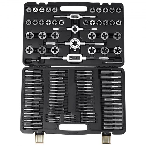 10-teiliges Mini-Gewindebohrer Set M1 Bis M3,5 - Hochgeschwindigkeitsstahl, Metrisch