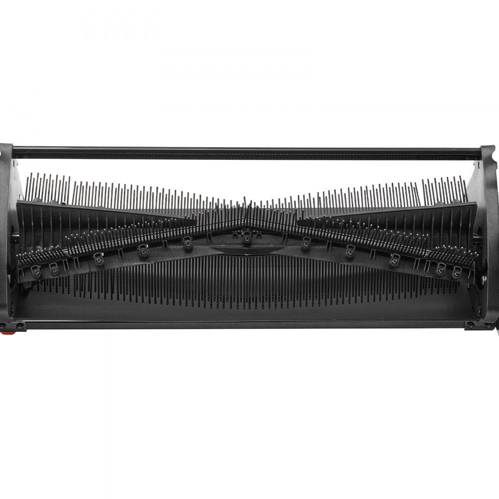 VEVOR Ersatzbürste für Rasenkehrmaschine 3er-Pack 75,5x10,5 cm, Kompatibel mit VEVOR Laubkehrmaschine, Ersatzteil für Laubsammler, Bürstenkopf mit V-förmigen Borsten zum Sammeln von Rasen & Laub