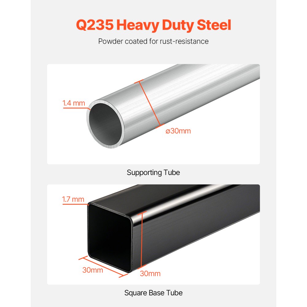 VEVOR Reifenlagerregal Reifenständer Stahl rollbar für 4 Reifen mit Felgen, platzsparender Reifenhalter für Reifen mit einer Breite von bis zu 225 mm, max. Tragkraft 100 kg, ideal für Garage