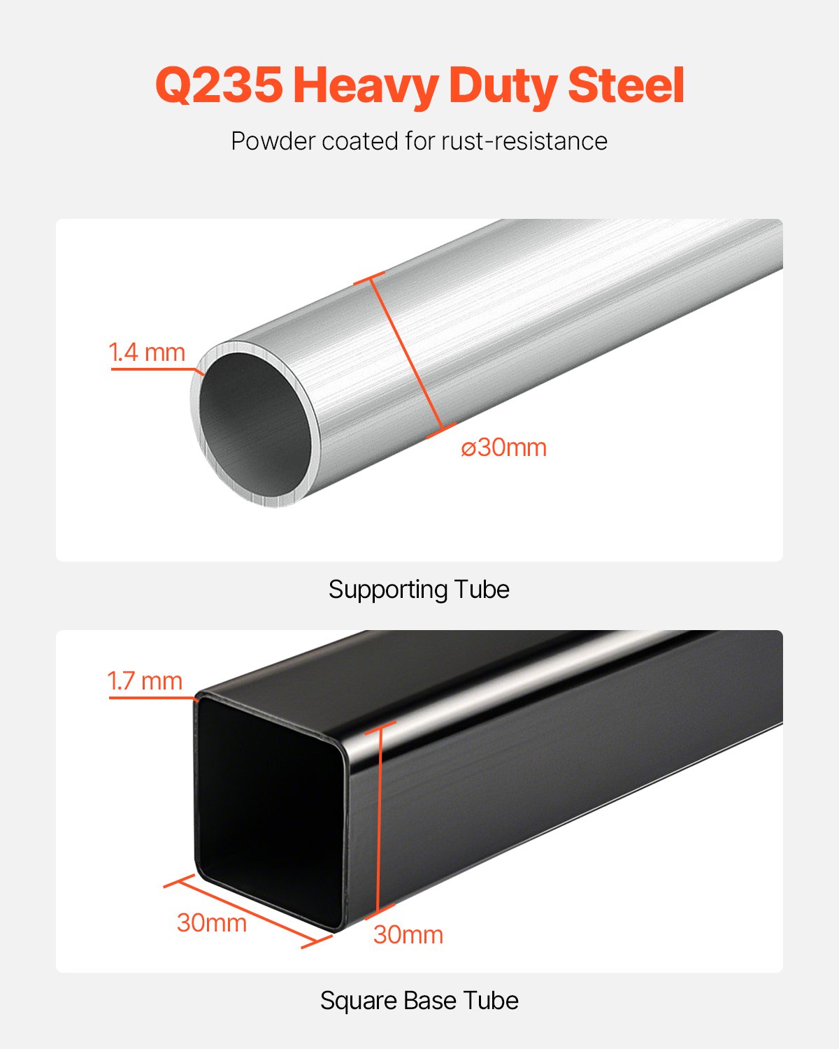 VEVOR Reifenlagerregal Reifenständer Stahl rollbar für 4 Reifen mit Felgen, platzsparender Reifenhalter für Reifen mit einer Breite von bis zu 225 mm, max. Tragkraft 100 kg, ideal für Garage