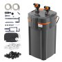 VEVOR 378 L Aquarium-Kanisterfilter, 12 W, UV-Lampe, leise
