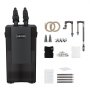 VEVOR Aquarium Außenfilter Max. 1200 L/h 3-Stufiger Aquarienfilter IPX4, Außenfilteranlage zur Zirkulation & Reinigung für Aquarien Fischbecken, Durchfluss Einstellbar, 284-378,5L, 5x Auslaufschutz