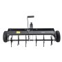 VEVOR Aerifizierer 1275x980x885 mm, Rasenbelüfter mit Universalkupplung, Anhängebelüfter mit Eisenspikes, Aufsitzmäher zum Hinterherziehen für Gärten, Rasenflächen, Bauernhöfe