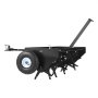VEVOR Aerifizierer 124 cm Aufsitzmäher Rasenlüfter Vertikutierer 68,04 kg, Kompatibel mit Rasentraktoren & Aufsitzmähern, für Gesündere Graswurzeln, Eisen & Pulverbeschichtet, Belüftungstiefe 76,2 mm