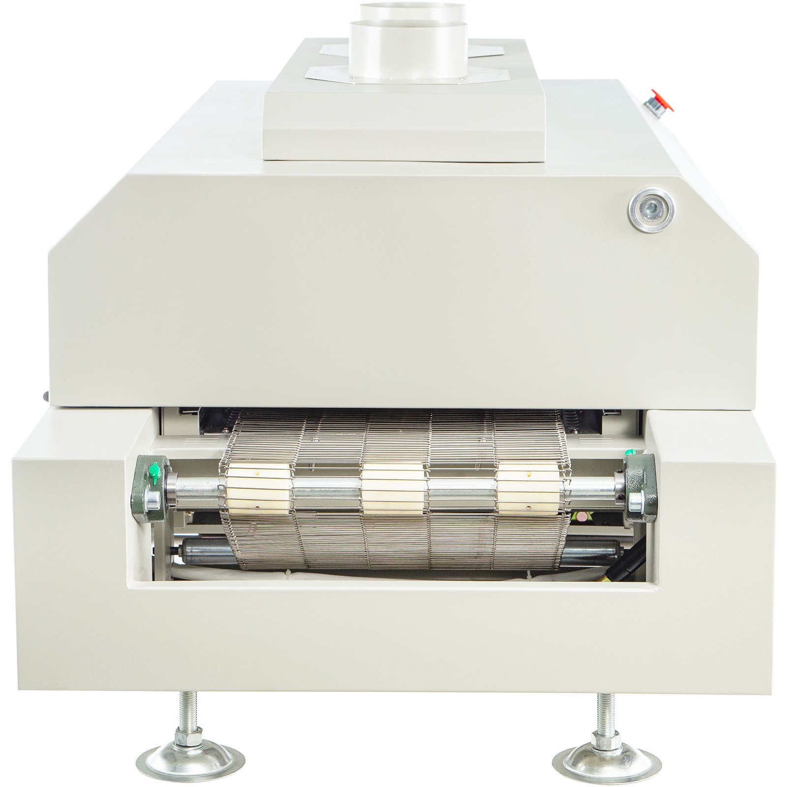 VEVOR Reflow-Ofen Reflow-Lötmaschine Infrarot Reflow-Ofen Reflow-Ofen Maschine Rückfluß Schweißmaschine, PID Regelung CHIP SOP QFP BGA (960S)