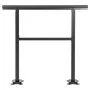 VEVR Aluminum Handrail for Staircases, 91.4 x 89.5 cm, with Crossbars, 75 kg Load Capacity, 0-50 Degree Adjustment to Staircase, Outdoor Handrail, Suitable for 2 to 3 Steps
