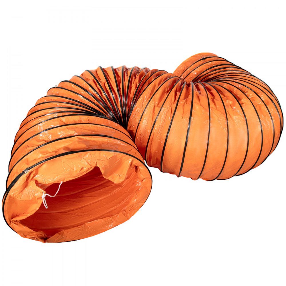 Lufttransportschlauch Warmluftschlauch Pvc Länge 7,6 M Durchmesser 100 Cm