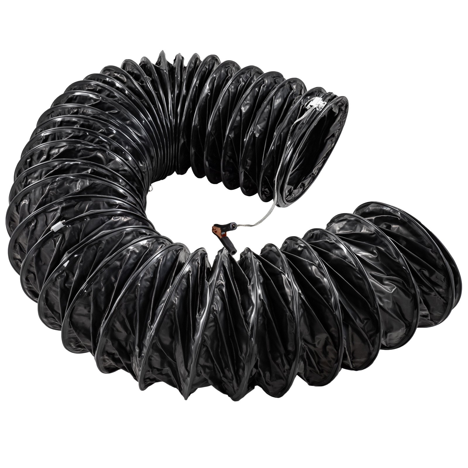 Warmluftschlauch Lufttransportschlauch Spiralschlauch Lüftungsschlauch 5m 255mm