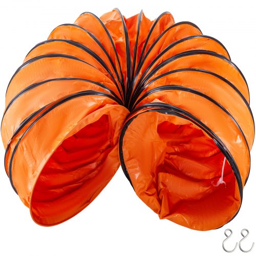 Lufttransportschlauch Warmluftschlauch Pvc Länge 3 M Durchmesser 356 Mm