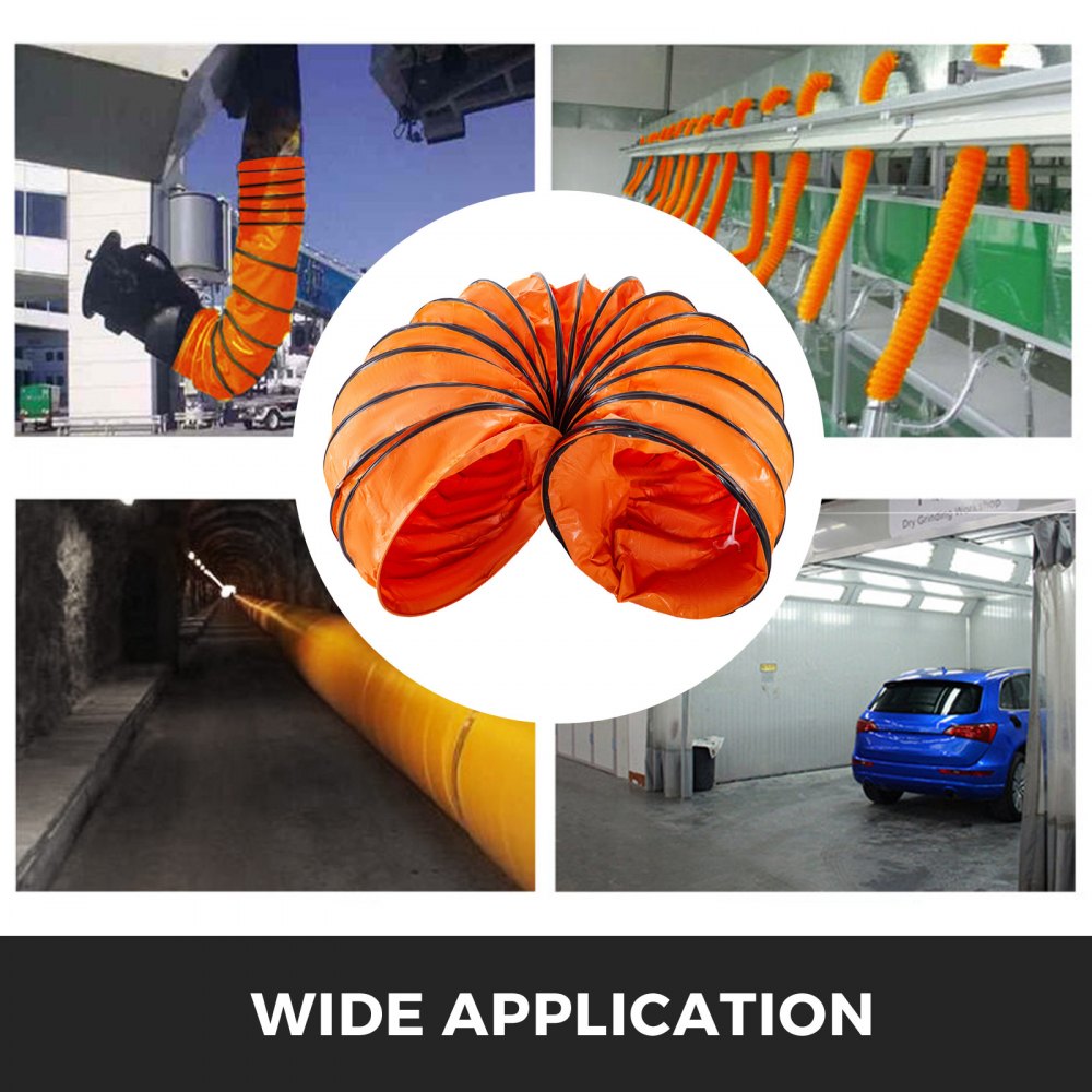 Lufttransportschlauch Warmluftschlauch Pvc Länge 3 M Durchmesser 356 Mm