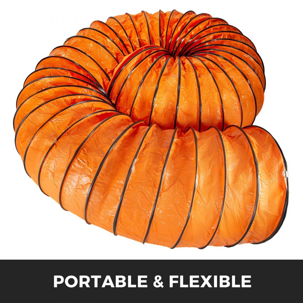 Lufttransportschlauch Warmluftschlauch Pvc Länge 10 M Durchmesser 610 Mm