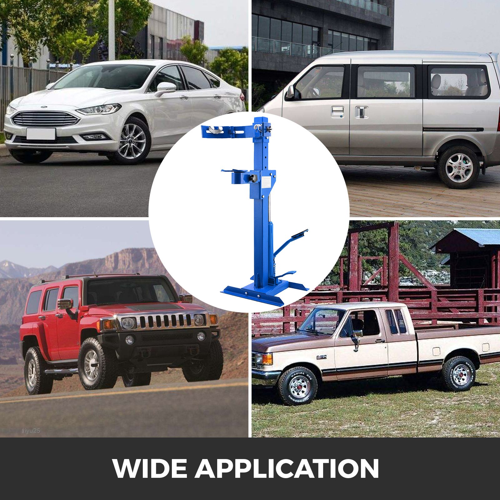 Hydraulischer Federspanner Federbeinspanner 1 Tonne KFZ Werkzeug Schraubenfederspanner