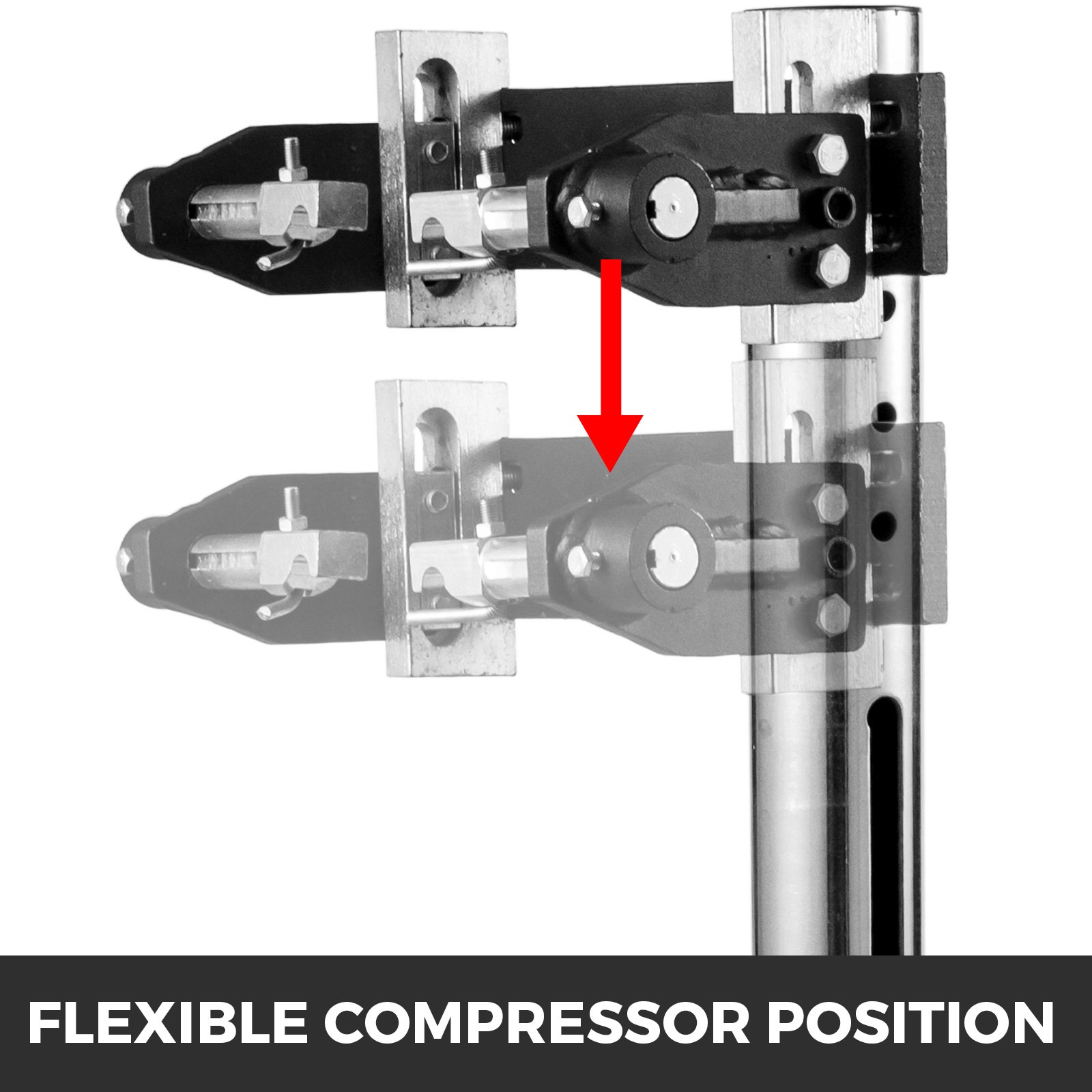Pneumatisch 3 Tonnen Auto Federbein Schraubenfederspanner Hydraulisches Werkzeug